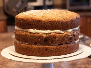 Unfrosted Hummingbird Cake