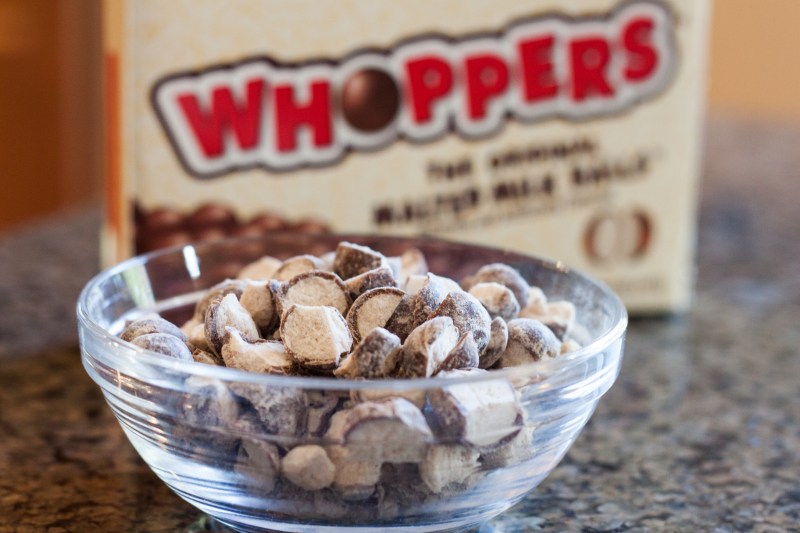 Whoppers Close Up